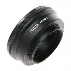 Adaptor FOTGA Obiective Canon FD pt camere Sony E, seria NEX A5000 A6000 A7 A7R foto