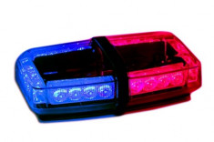 Stroboscop Flash Auto Rosu-Albastru 24 Leduri Si 7 Jocuri De Lumini foto