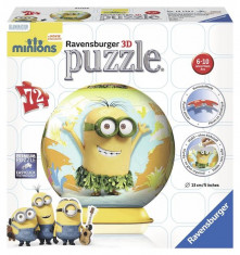 Puzzle 3D Minions, 72 Piese foto