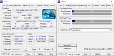 Procesor laptop Intel Core 2 Duo T7100 2M Cache 1.80 GHz 800 MHz socket P 478 foto