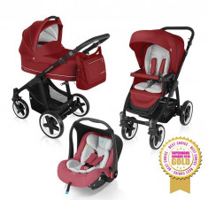 Baby design lupo comfort 02 dark red 2016 - carucior multifunctional 3 in 1 foto