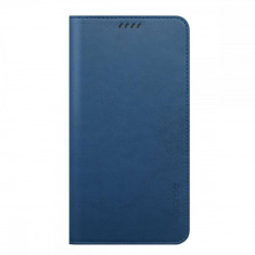 Flip Cover, araree, Mustang pentru Samsung Galaxy S7 Edge, Ash Blue foto