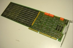 Placa extensie memorie RAM conector ISA-16 - RARITATE ! foto