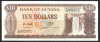 Guyana 1989 - BANCNOTA 10 $ UNC