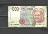 ITALIA 1990 - BANCNOTA 1000 LIRE (MONTESSORI), circulata VF