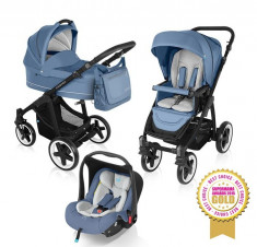 Baby design lupo comfort 01 jeans 2016 - carucior multifunctional 3 in 1 foto