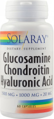 Glucosamine chondroitin hyaluronic acid 60cps Secom foto