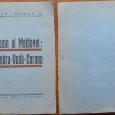 Vasile I. Carabis , Un domn sl Moldovei : Alexandru Voda Cornea ,1946 , editia 1