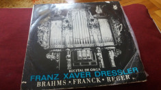 DISC VINIL RECITAL DE ORGA FRANZ XAVER DRESSLER foto