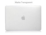 Husa Macbook 13.3 pro retina neagra noua materia plastic fin