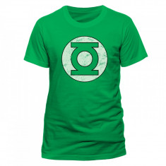 Tricou Green Lantern - Distressed Logo (Unisex) foto