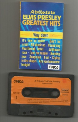 A(01) Caseta audio- ELVIS PRESLEY-Greatest Hits foto