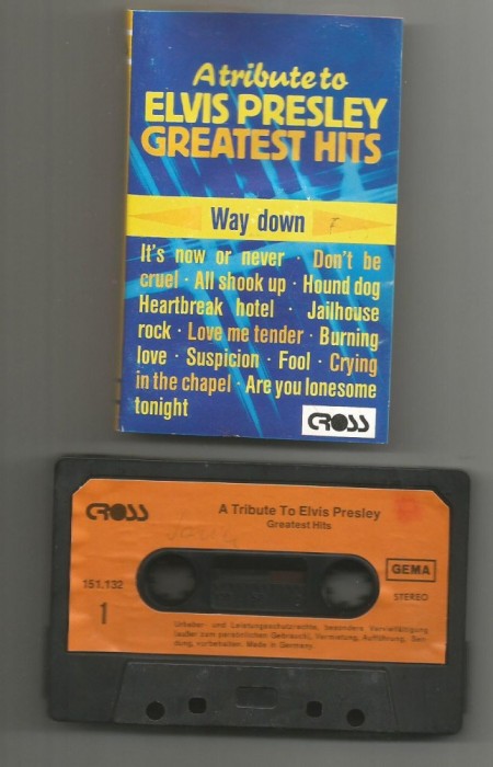 A(01) Caseta audio- ELVIS PRESLEY-Greatest Hits
