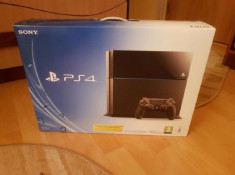 PlayStation 4 500Gb Black ca noua consola SONY PS4 + joc Far Cry 4 Limited Ed. foto