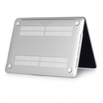 Husa Macbook 13.3 air transparenta noua materia plastic fin foto