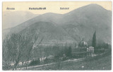 505 - BAILE HERCULANE, Railway Station - old postcard - unused, Necirculata, Printata