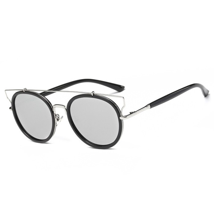 Ochelari Soare Unisex Retro Style - Reflexie Tip Oglinda , UV400, Protectie UV
