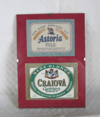 Etichete vechi de bere inramate, etichete de bere romaneasca foto