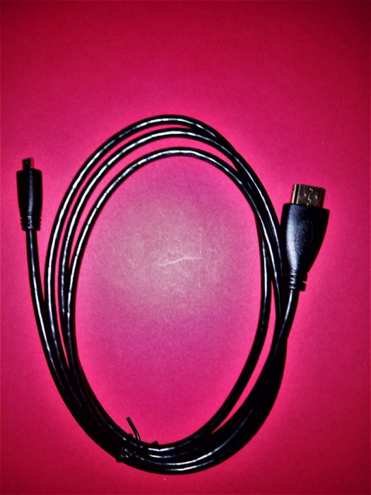 Cablu HDMI Tata - Micro HDMI Tata - 1,5 M / Cablu HDMI - micro HDMI