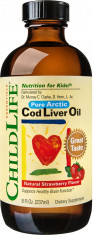 Cod liver oil (pentru copii) 237ml Secom foto