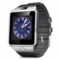 Smart Watch Dz09 Silver Compatibil Sim si microSD foto