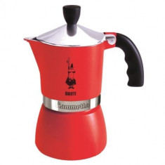 Espressor moka Fiammetta Bialetti Rosu 3 cesti foto