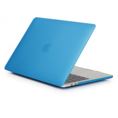 Husa Macbook 13.3 air albastra noua materia plastic fin