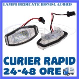 SET LAMPI PLACUTA INMATRICULARE - HONDA ACORD, CIVIC, CITY, LEGEND, Universal, ZDM