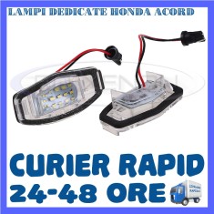 SET LAMPI PLACUTA INMATRICULARE - HONDA ACORD, CIVIC, CITY, LEGEND