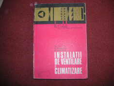 Gh. Duta, N. Niculescu - Instalatii De Ventilare Si Climatizare foto