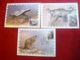 Set 3 Maxime - Serie Fauna 1987 URSS