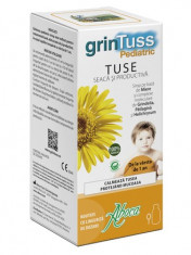 Grintuss tuse sirop copii 180gr, Aboca foto