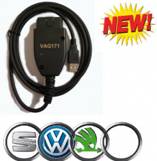 INTERFATA DIAGNOZA AUTO VAG COM 17.1 + Manuale VW AUDI Skoda Seat Full Chip foto