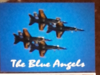 AVIATIE. ZBOR BLUE ANGELS PENSACOLA, FLORIDA. ILUSTRATA CIRCULATA CP1 foto