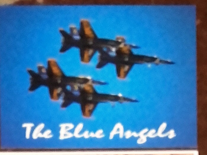 AVIATIE. ZBOR BLUE ANGELS PENSACOLA, FLORIDA. ILUSTRATA CIRCULATA CP1