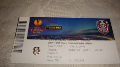 Bilet meci fotbal - CFR Cluj - Internationale Milano - 21.02. 2013 foto