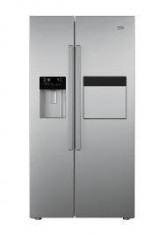 Frigider BEKO GN162431ZX SIDE BY SIDE, clasa de energie A++, tehnologie racire NoFrost dual foto