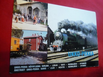 Ilustrata Locomotiva - Finlanda 1986 foto