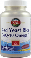 Red yeast rice COQ-10 omega 3 60cps SECOM foto