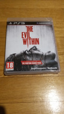 PS3 The evil within - joc original by WADDER foto