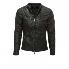 Geaca de Iarna Barbati Smith &amp;amp; Jones Neagra Biker SJ21907 foto