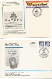 (No4)Lot plicuri -CERCUL FILATELIC AL ZIARISTILOR-Ziua presei romane 1988, Stampilat