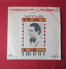 Vinil Faramita Lambru Acordeon, disc vinil vechi lautareasca populara romaneasca foto