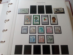 Colectie timbre Germania - Bundes 1977-1991 in album foto