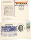 (No4)Lot plicuri -CERCUL FILATELIC AL ZIARISTILOR-Ziua presei romane 1988, Stampilat