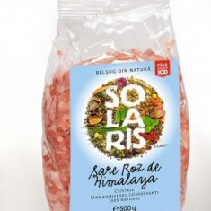 Sare roz de Himalaya cristale 500 gr Solaris foto