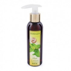 Ulei masaj mint leaves(menta) 150ml Herbagen foto