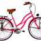 Bicicleta DHS Cruiser 2698 Culoare RozPB Cod:215269811