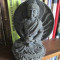 Statueta Buddha foarte decorativa, din Ghips. Marime: 17 cm