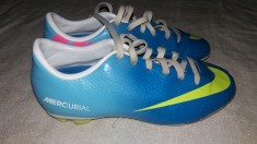 Adidasi fotbal copii Nike Mercurial,marimea 34 foto